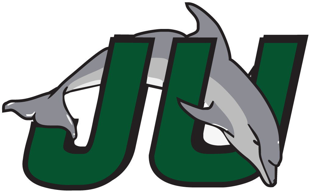 Jacksonville Dolphins 1996-2018 Primary Logo iron on paper